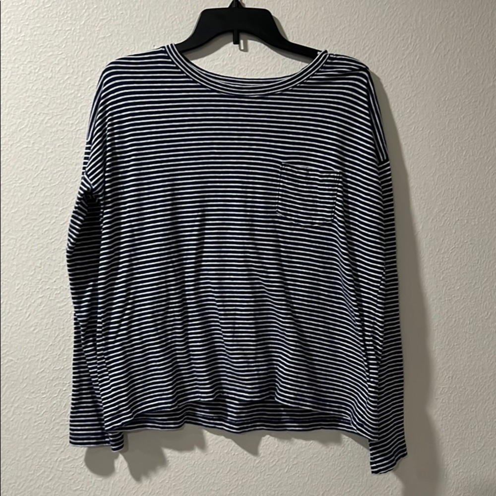 GAP striped long sleeved tee